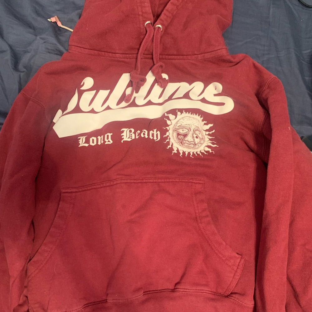 Sublime red sweater